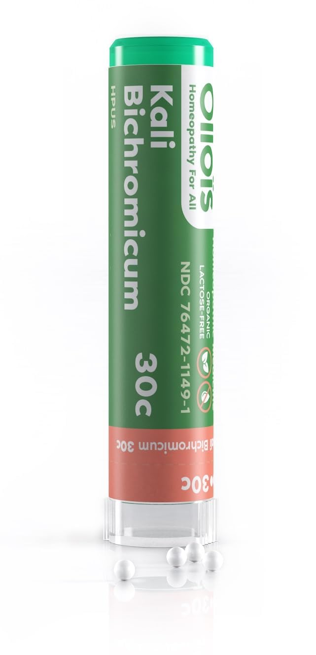 Amazon.com: OLLOIS Kali Bichromicum 30c, Organic, Lactose-Free